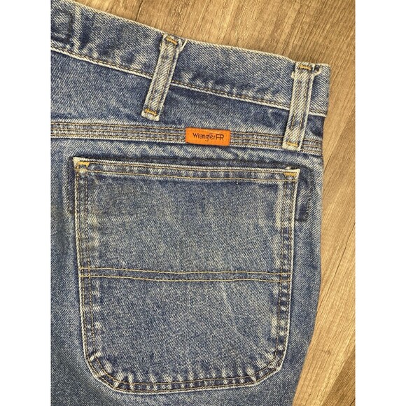 Wrangler Riggs FR Flame Resistant Jeans Mens 38x34 Straight Cat 2/2112 Work - Picture 3 of 10